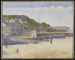 Port-en-Bessin, 1888 de Georges Seurat